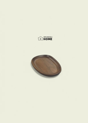 Wooden Bamboo Tray for Fruits and Nuts Showcase - Available in Many Sizes - Plates Stylish Small